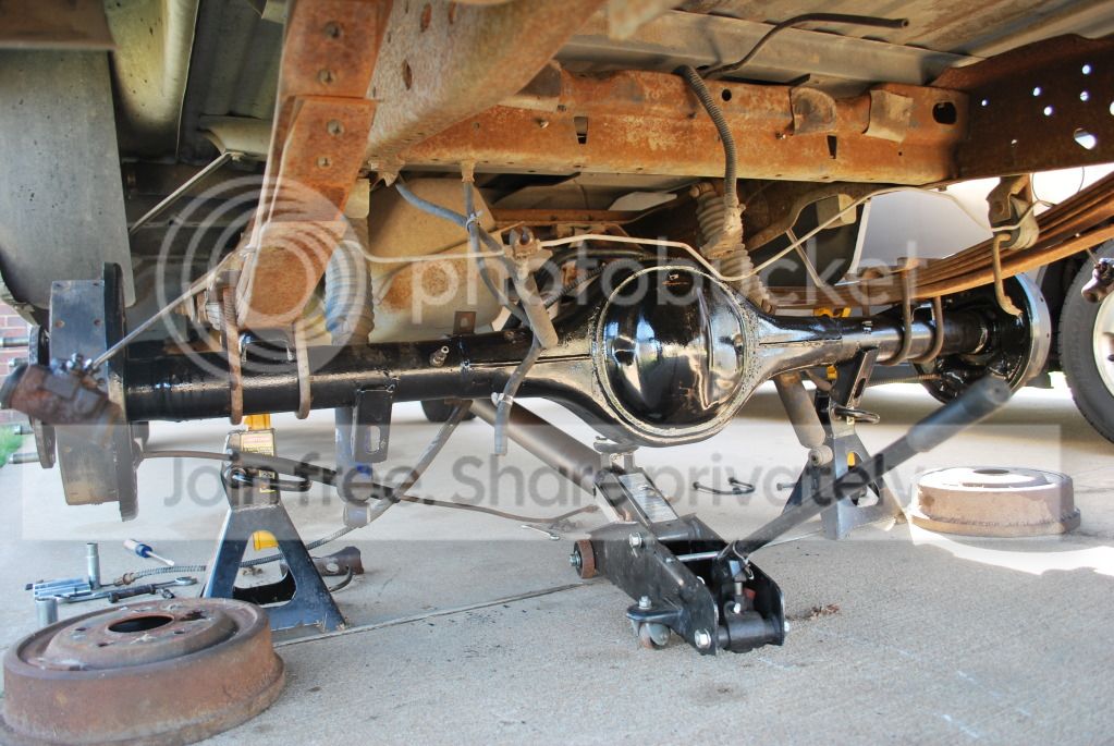 9" Axle Swap How To / Project Pictures - PIC HEAVY - Ford Truck